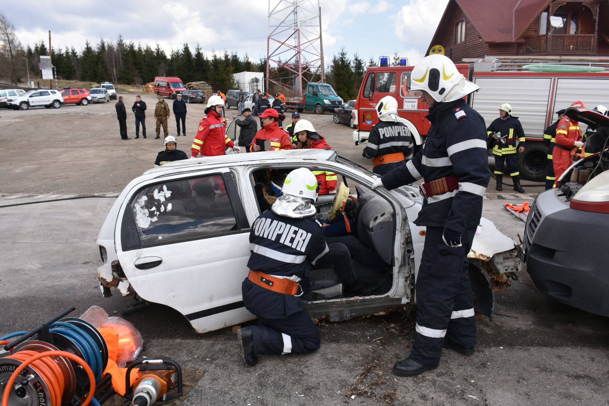 exercițiu victime multiple Mestecăniș