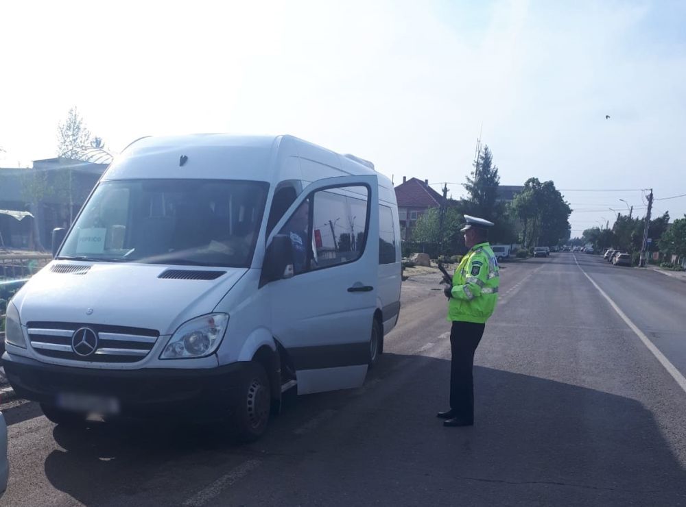 polițiști control în trafic