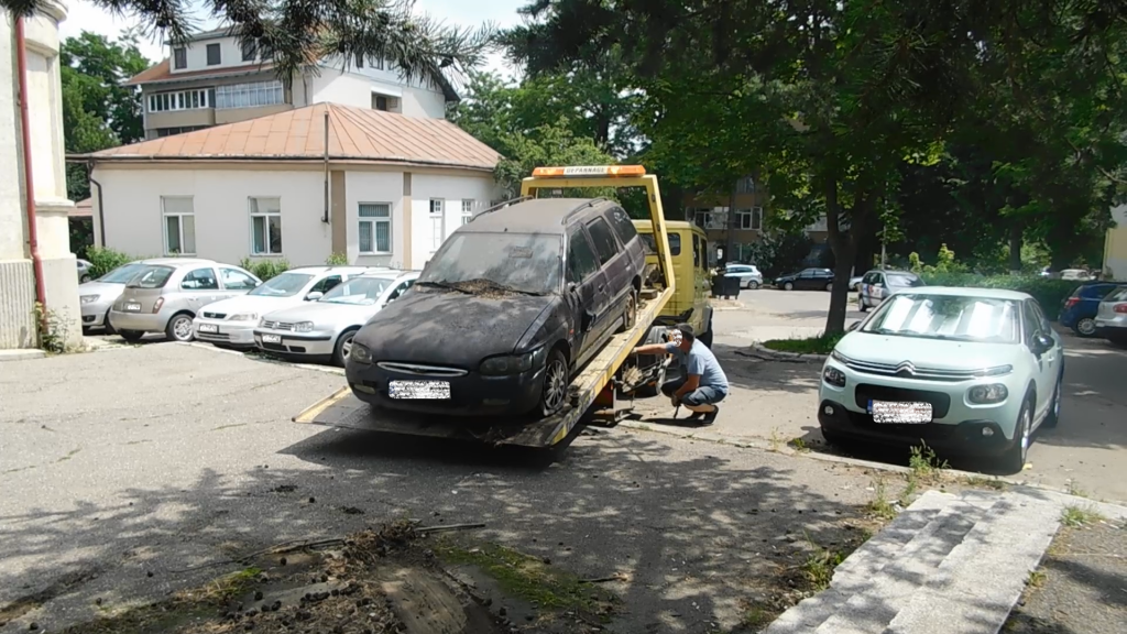 autovehicule abandonate ridicate Poliția Locală Suceava
