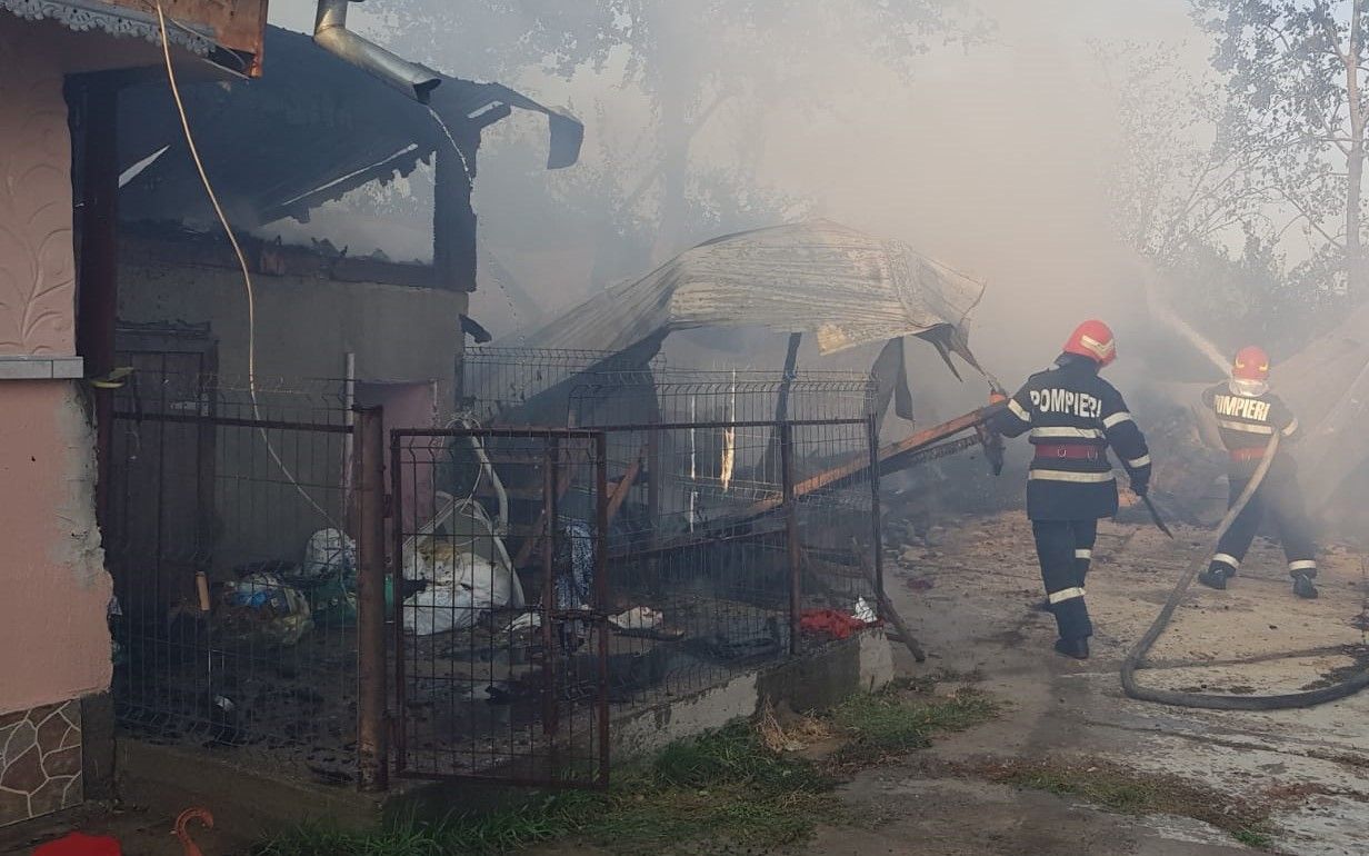 incendiu Bogata