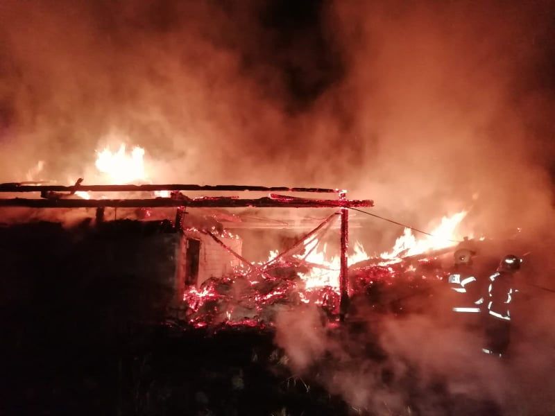 incendiu de proporții Hurjuieni