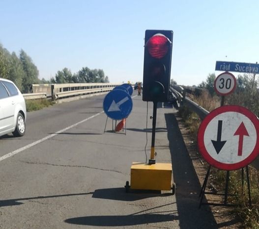 lucrări pod Dornești, sursă foto DRDP Iași