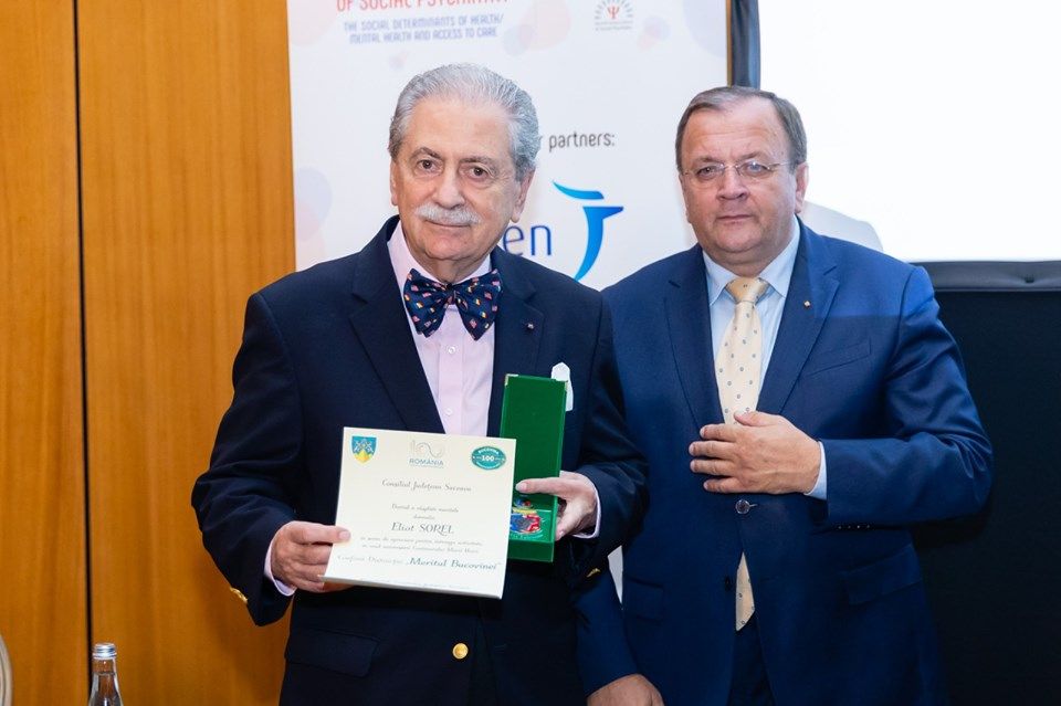 Gheorghe Flutur și prof. dr. Eliot Sorel