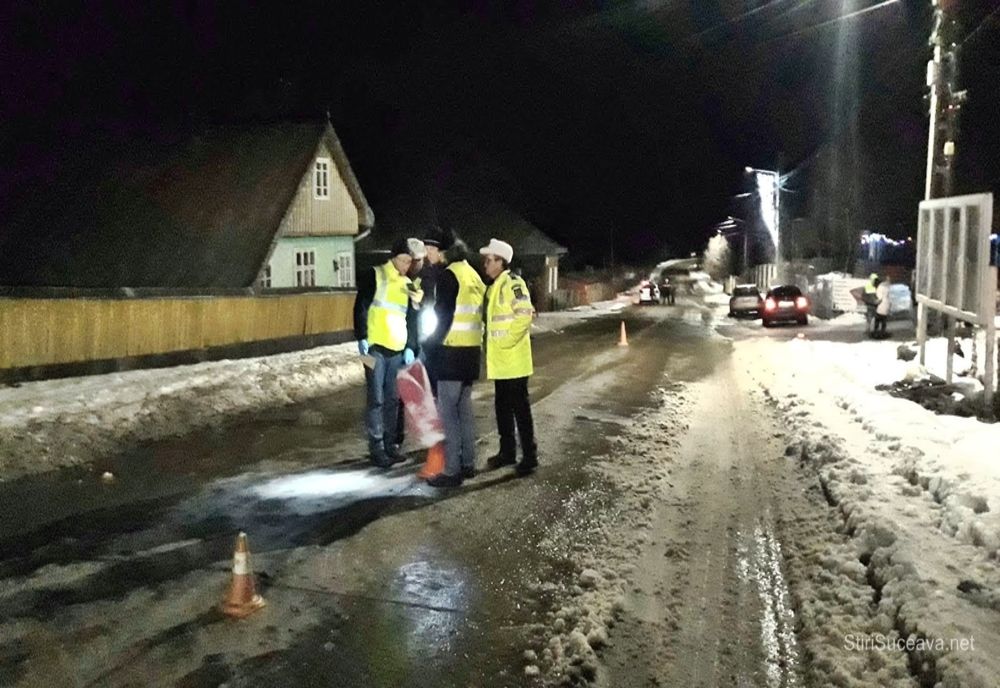 Tragedie în noaptea de Revelion. Un tânăr și-a pierdut viața după ce a fost lovit de o mașină FOTO