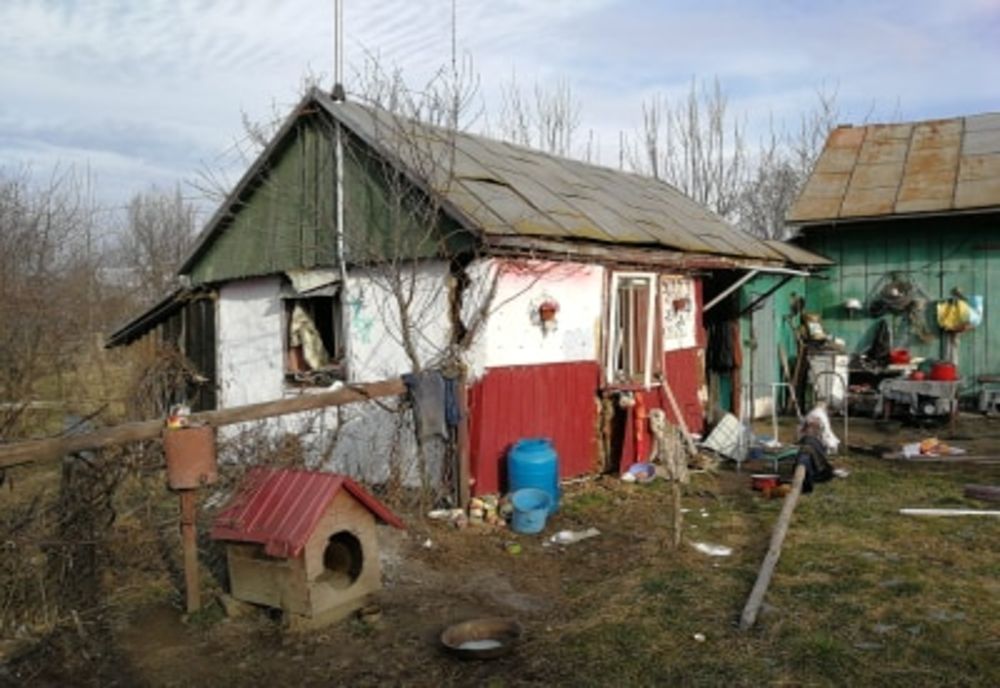 Explozie într-o bucătărie de vară din comuna Zvoriștea FOTO