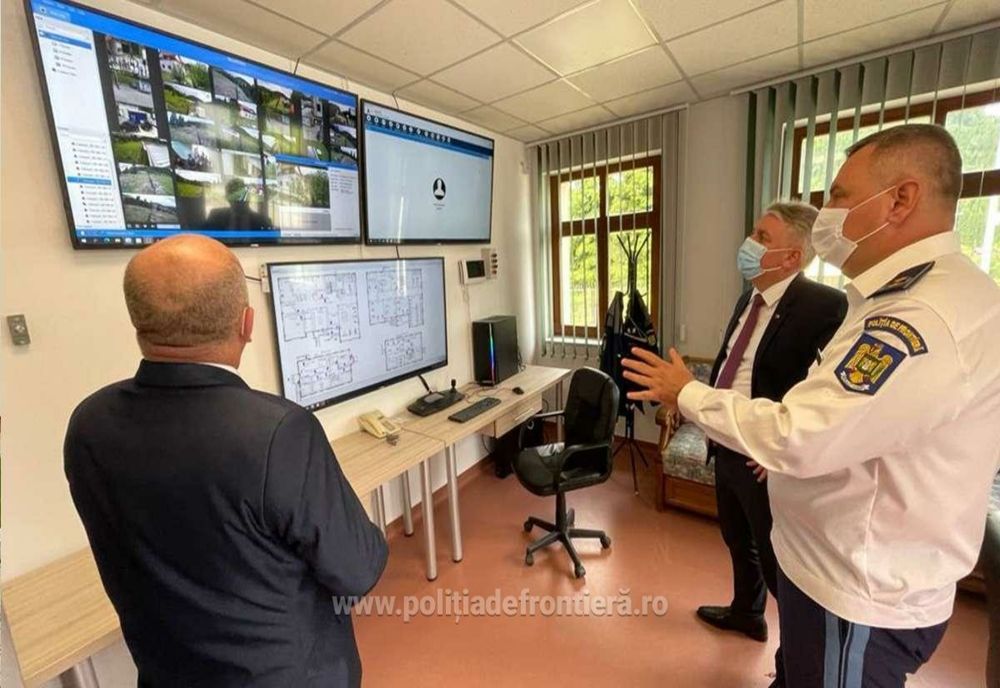 Sediul Sectorului Poliției de Frontieră Izvoarele Sucevei a fost modernizat