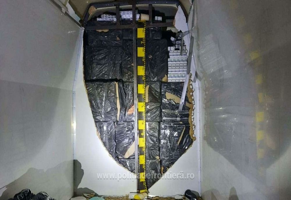 Şofer arestat 30 de zile pentru contrabandă cu ţigări