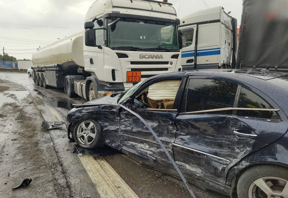 Accident pe E85! O femeie a ajuns la spital