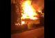 VIDEO Incendiu violent la casa cântăreței Laura Lavric