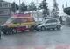 Ambulanță SMURD, implicată într-un accident rutier în municipiul Suceava FOTO