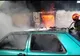 O casă și un autoturism, distruse de un incendiu în Dornești VIDEO