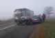 Accident cu două victime după ce un șofer s-a angajat într-o depășire neregulamentară FOTO