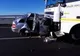 Un bărbat și-a pierdut viața după o coliziune frontală dintre un autoturism și un camion FOTO