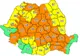 Cod portocaliu de ploi torențiale pentru zona de munte a județului Suceava