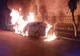 O altă mașină incendiată în județul Suceava