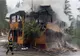 Cabană făcută scrum la Pojorâta din cauza unui incendiu