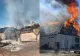 Incendiu de proporții într-o gospodărie din județul Suceava. O femeie a fost grav rănită