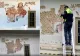 Gest șocant: un bărbat a distrus cu sapa cunoscuta frească „Moartea care râde”, aflată pe zidul unei biserici‑monument istoric din Argeș