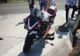 Voitinel. Motociclist accidentat de un șofer care nu a acordat prioritate FOTO