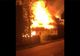 VIDEO Incendiu violent la casa cântăreței Laura Lavric