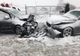 Iarna a început la Suceava cu accidente și blocaje în trafic FOTO