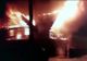 Incendiu puternic la o casă din Marginea. Pompierii au intervenit cu cinci autospeciale FOTO