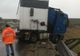 Un șofer a intrat cu TIR-ul într-un parapet pe raza localității Stroiești FOTO