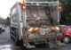 Angajat la salubritate accidentat de o mașină în timpul serviciului