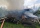 Incendiu provocat de trăsnet, într-o gospodărie din Horodnic de Sus FOTO