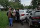 Focuri de armă pentru prinderea unui șofer fără permis și băut FOTO