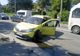 FOTO Accident rutier provocat de un taximetrist pe Calea Unirii
