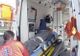 Un muncitor a ajuns în stare gravă la spital după ce i-a căzut o grindă în cap