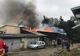 Incendiu la un ansamblu de garaje din municipiul Suceava VIDEO
