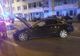 Accident grav în municipiul Suceava. O mașină a intrat într-un stâlp