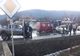 Trei persoane rănite la Vatra Moldoviței, după ce trei autovehicule au intrat în coliziune FOTO