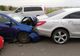 Carambol pe o șosea din Suceava produs de un șofer care a efectuat o depășire neregulamentară