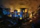 Incendiu devastator în Voitinel. Un bărbat a suferit atac de panică (FOTO)