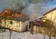 Gospodărie distrusă de incendiu la Neagra Șarului (FOTO)