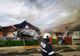 Incendiu puternic în Berchisesti