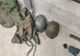  Tub gol de obuz, cartușe, o drona parțial distrusă, căști de protecție militară și diferite componente de uniformă militară ucraineană, descoperite în vamă. Unde urmau să ajungă